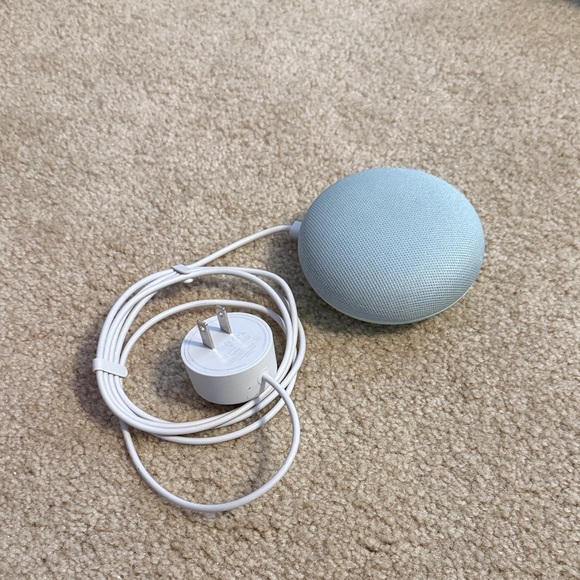Smart Speaker with Voice Assistant - Light Blue - Picture 1 of 1